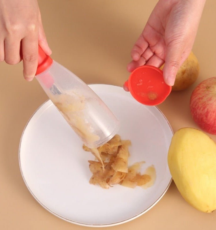Storage Peeler™ - Schnelles Peeling ohne Sauerei