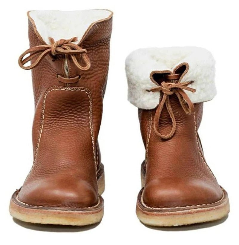 AquaWoolBoots - Wasserdichte Stiefel mit Wollfutter | 50% RABATT