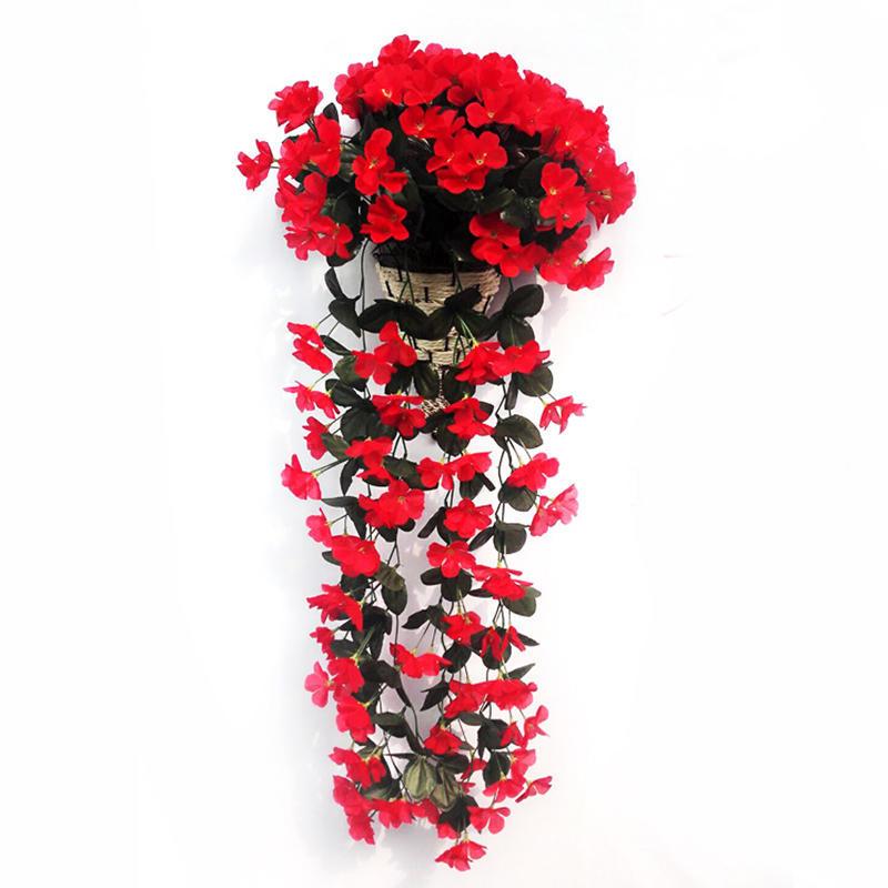 VividWall™ - Künstlicher Hängender Orchideenstrauß