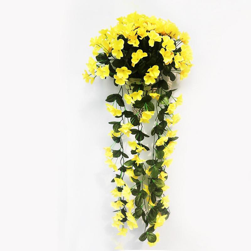 Variant image for Künstlicher Blumenstrauß - Elegante Orchideen für Ihre Raumdekoration-4