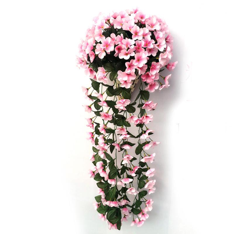 Künstlicher Blumenstrauß - Elegante Orchideen für Ihre Raumdekoration