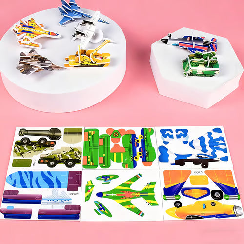 InsectMaster - DIY 3D Kreatives Insekten-Papierpuzzle